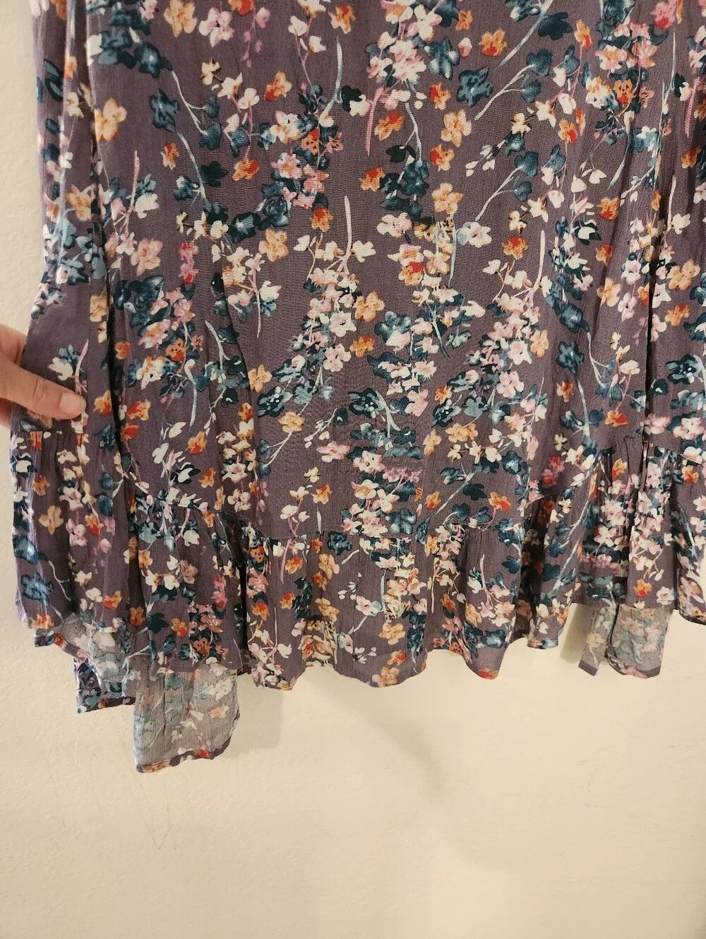 Jodifl floral tunic S Nwot